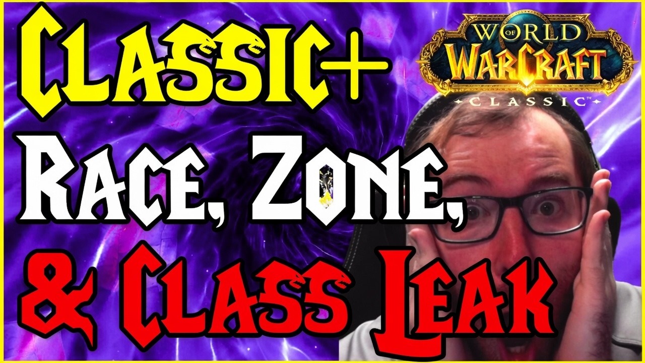 Крупнейшая утечка по Classic Plus: расы, классы и зоны!