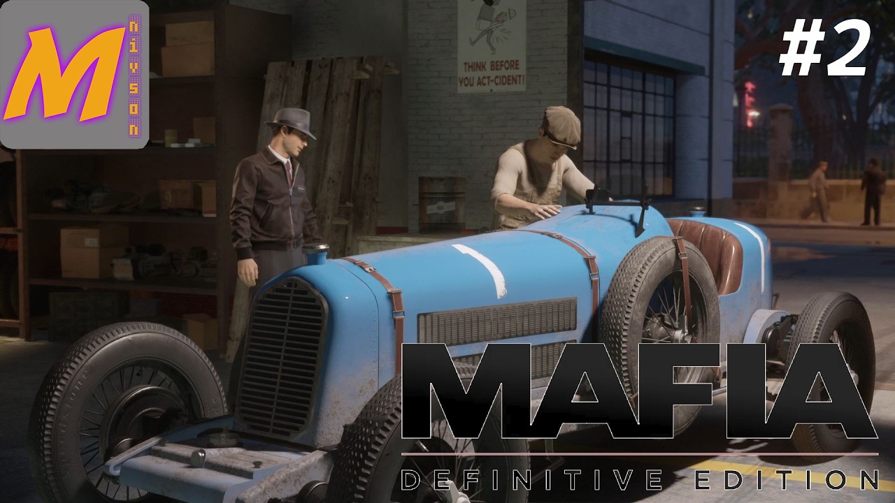ШУСТРЫЕ ГОНКИ! | Mafia - Definitive Edition #2