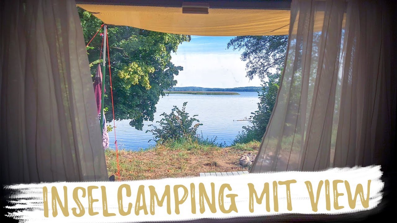 Naturcamping mitten im See | Polen hat uns überrascht!