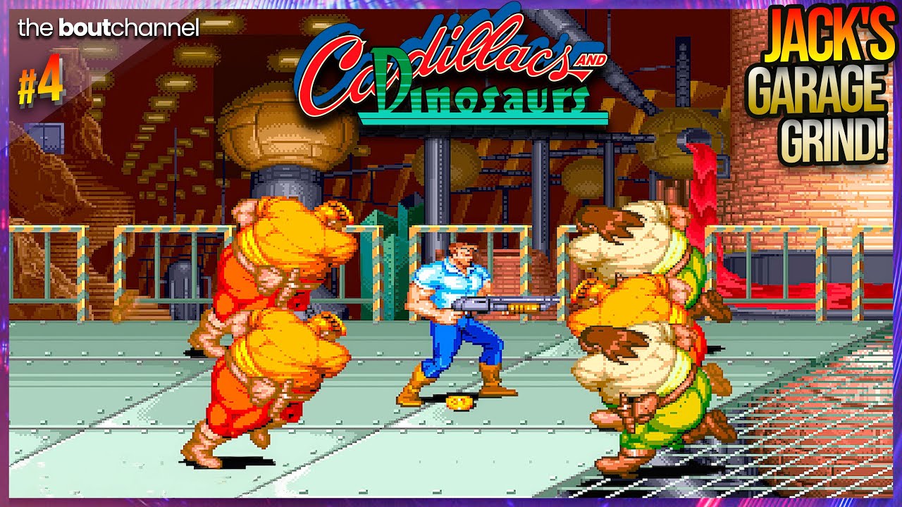 Cadillacs and Dinosaurs (Arcade Gameplay, 