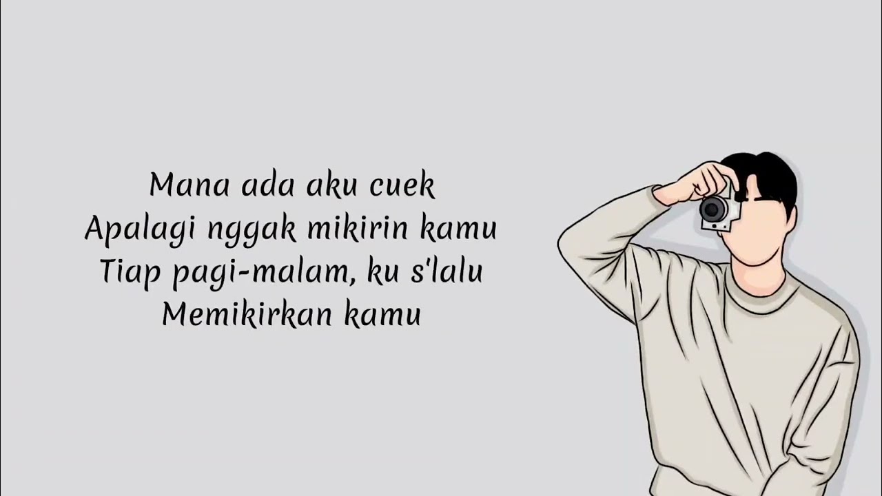 Rizky Febian - Cuek (Animation Video Lyrics)