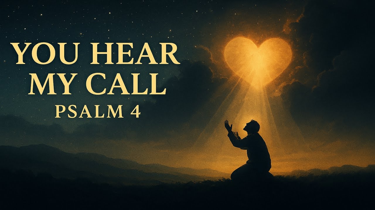 You Hear My Call (Psalm 4 Inspired Worship Song) [Official Lyric Video]
