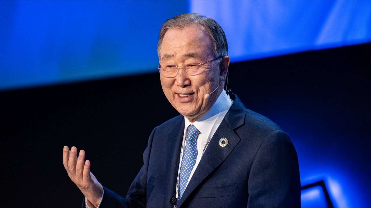 Ban Ki-moon | Mission possible – accelerating sustainable development  | Frontiers Forum Live 2023