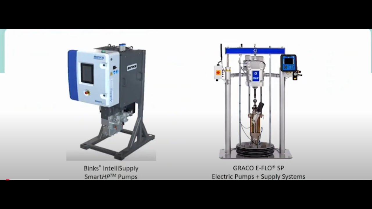 Electrical Sealer Pump Binks & Graco #automotiveindustry #oem #sealer