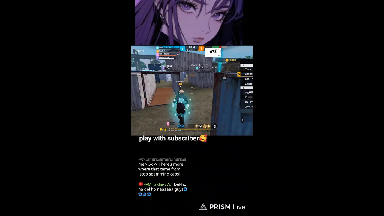 Play with Riya🥰 Do you want to play😍 #ff#gaming#virticallive#masti#giveaway#girlsgaming