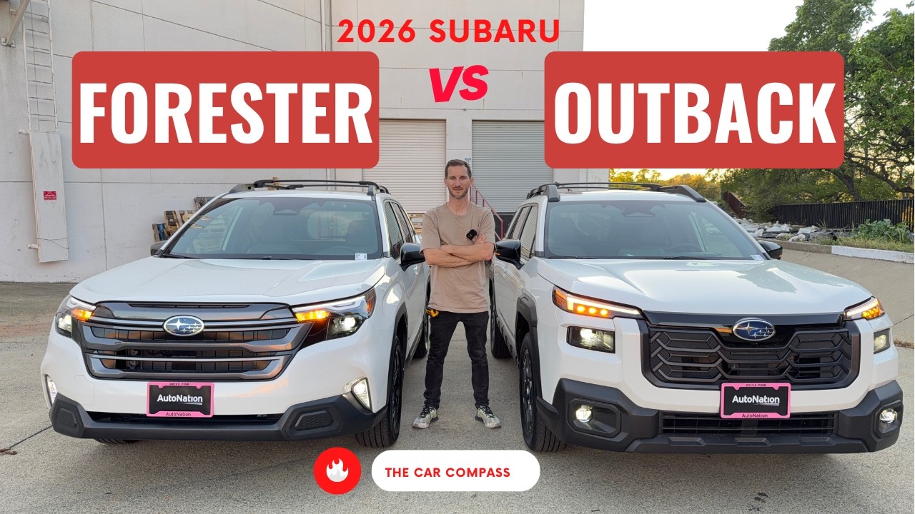 2026 Subaru Outback vs 2026 Subaru Forester: One Is Clearly the Winner!