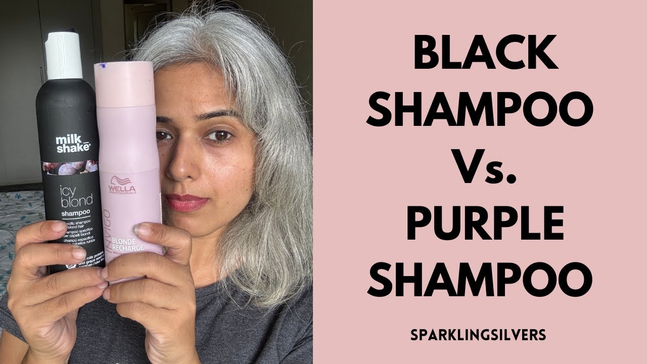 Black Shampoo for Gray Hair—Game Changer or Gimmick? | SPARKLINGSILVERS