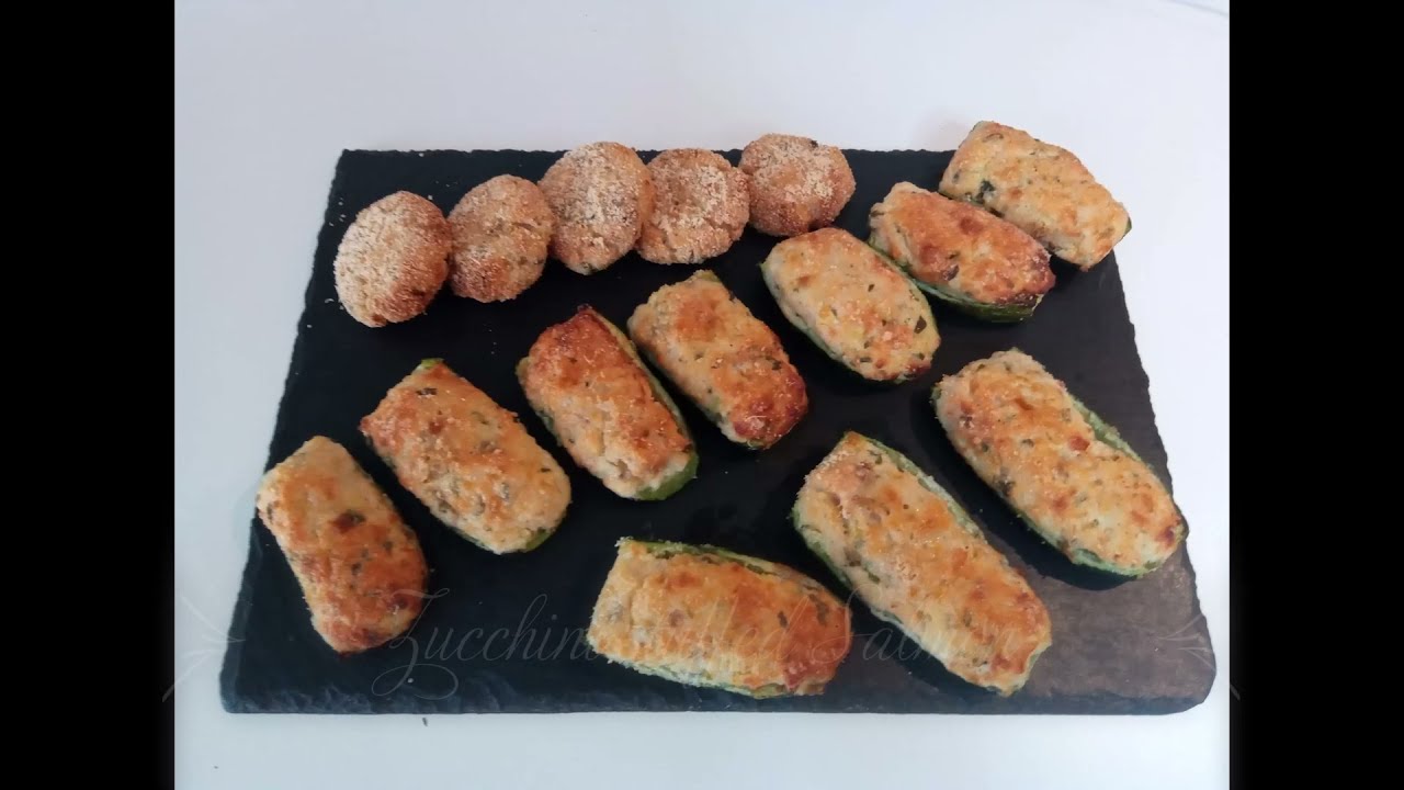 Zucchini Stuffed Salmon | Zucchine Ripiene Al Salmone |