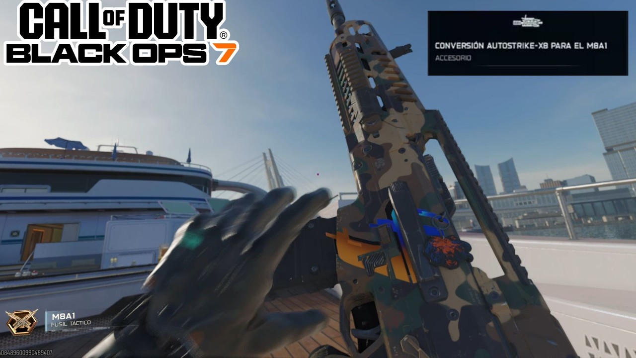 A por el KIT de Conversión Autostrike-X8 de la M8A1 Call of Duty Black Ops 7