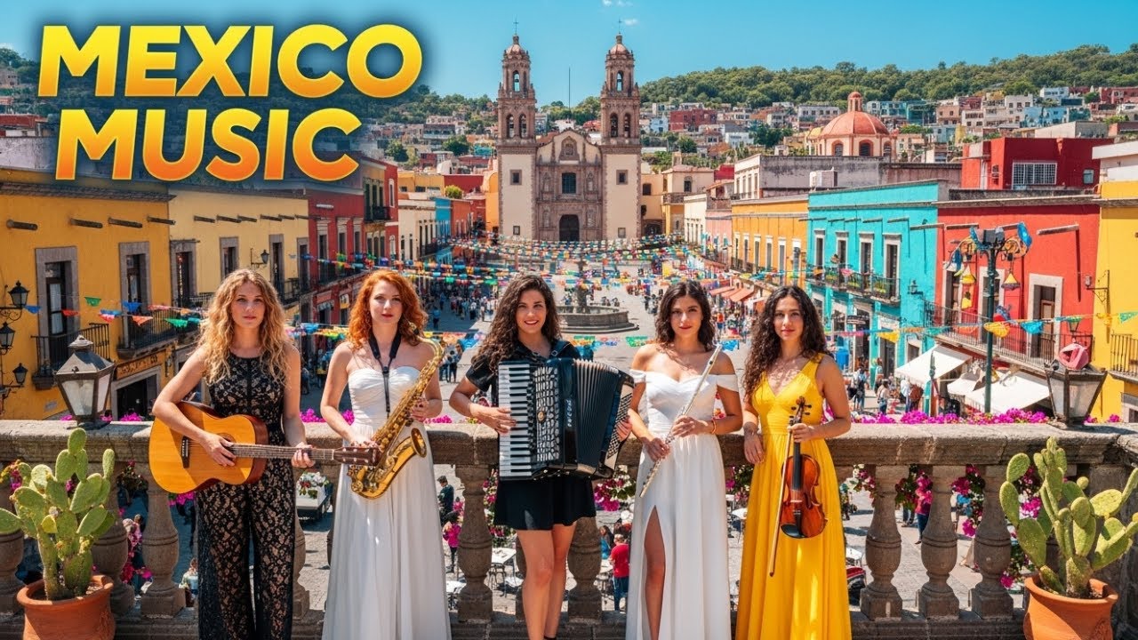 Latin Romantic Instrumentals | Saxophone, Guitar & Accordion Relaxing Music