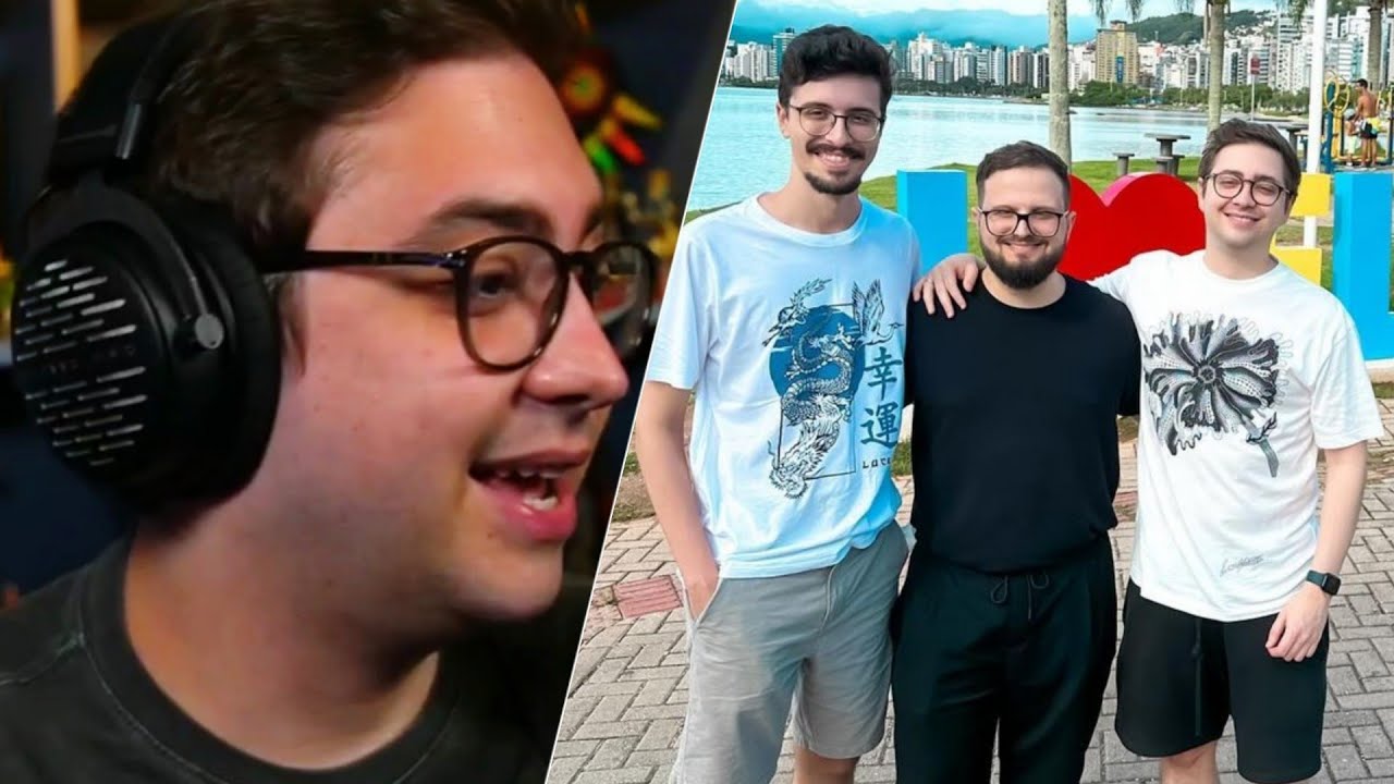 ALAN FOI PRA FLORIPA VER OS COLEGAS DE TRABALHO