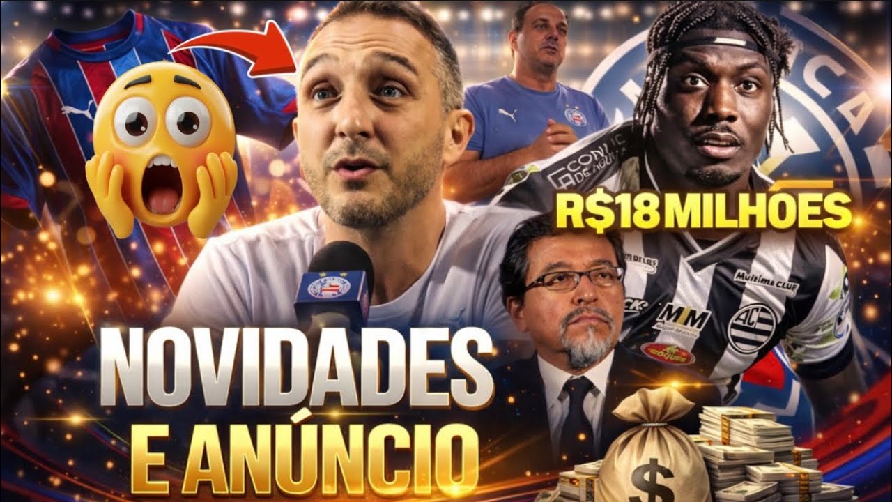 🔥💣😱R$671MILH&Otilde;ES: BAHIA SUPERA GIGANTES;😱AN&Uacute;NCIO PR&Oacute;XIMO, RONALDO TAVARES, NOT&Iacute;CIAS DO BAHIA, 