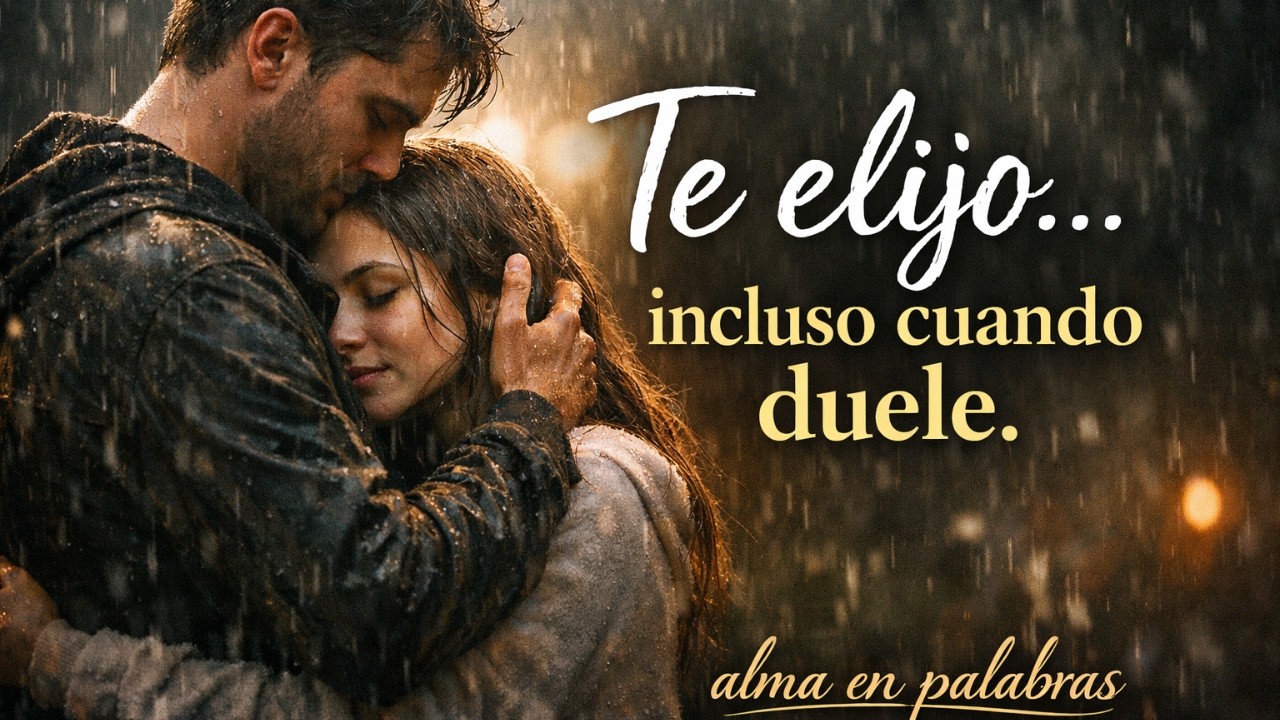 TE ELIJO, INCLUSO EN MIS DÍAS GRISES | Una Historia de Amor Real Que Sana el Alma