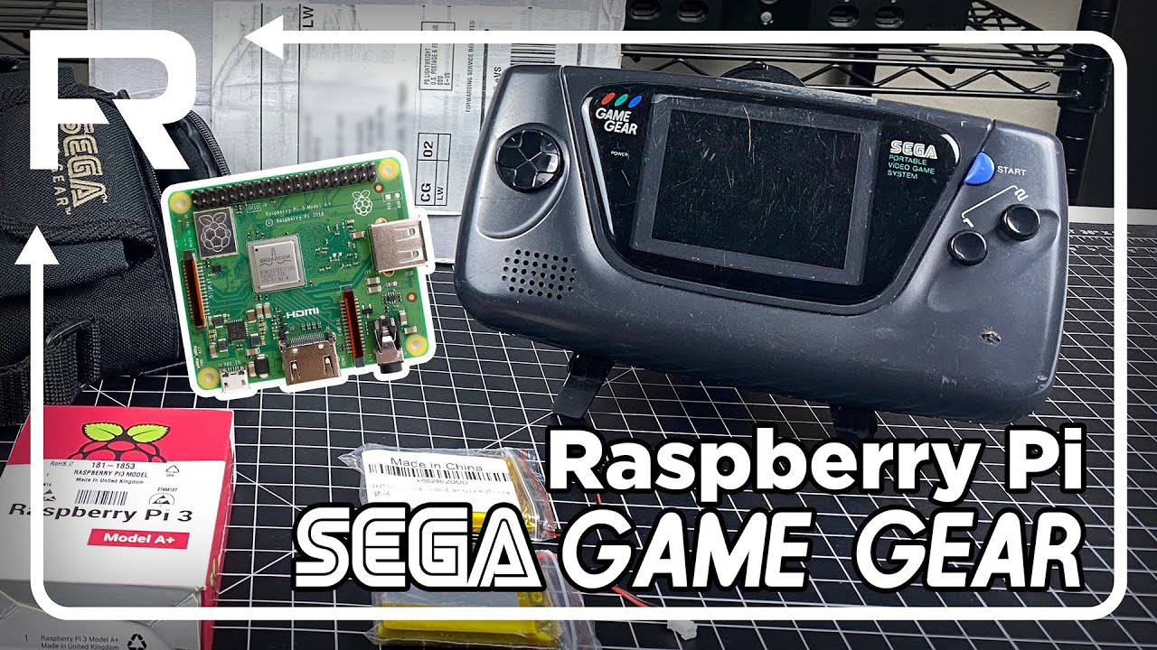 Constructing the Game Gear Raspberry Pi Mod “Zega Mame Gear” | Factory Reset