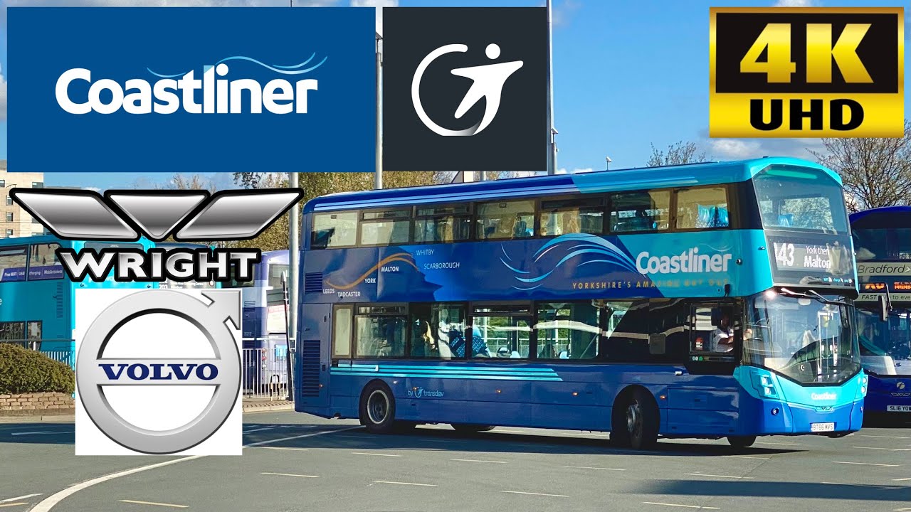 [Transdev: Coastliner 843 Leeds to York,Scarborough] Wright Eclipse Gemini3 Volvo B5TL(3634/BT66MVS)