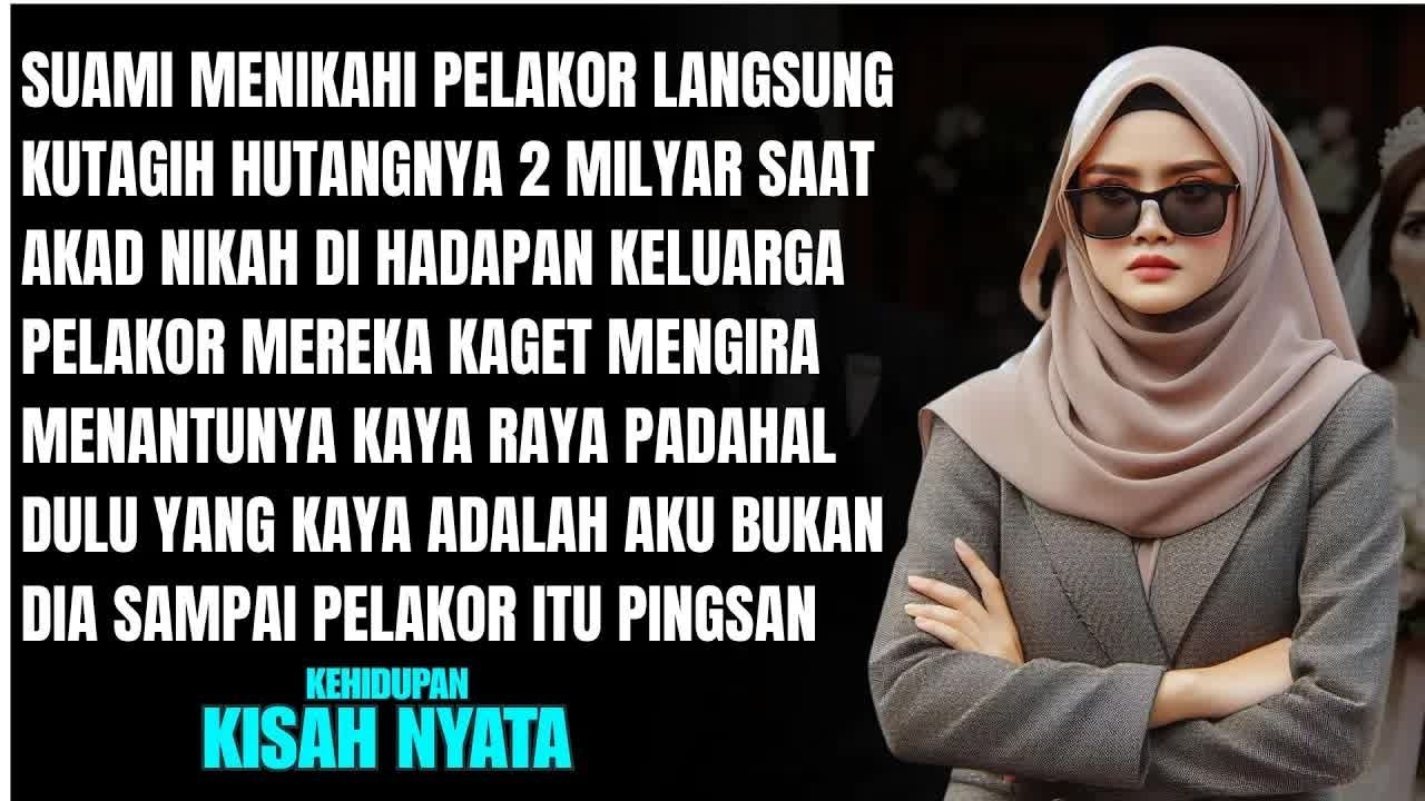 KUTAGIH HUTANG SUAMI 2 MILYAR DIACARA PERNIKAHNYA DENGAN PELAKOR-KUBUAT DIA MALU DIDEPAN KELUARGANYA