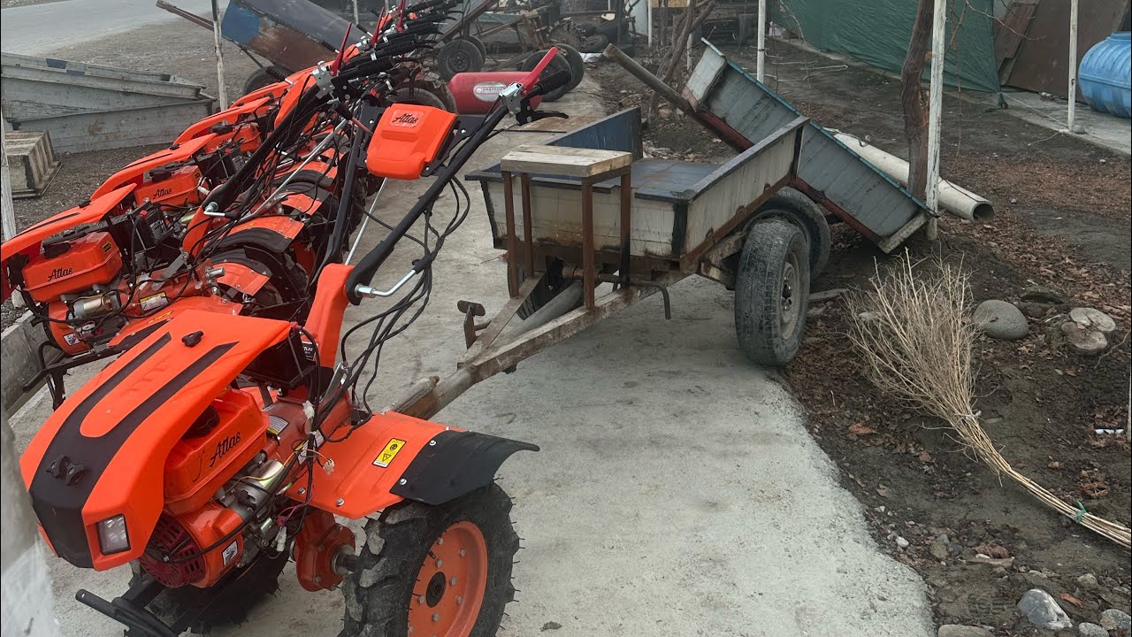 HAMMA SHOKDA😱 Matabloklar uchun 600kg yukni agdaradigan aravalar #traktor #matablok narxlari 2026