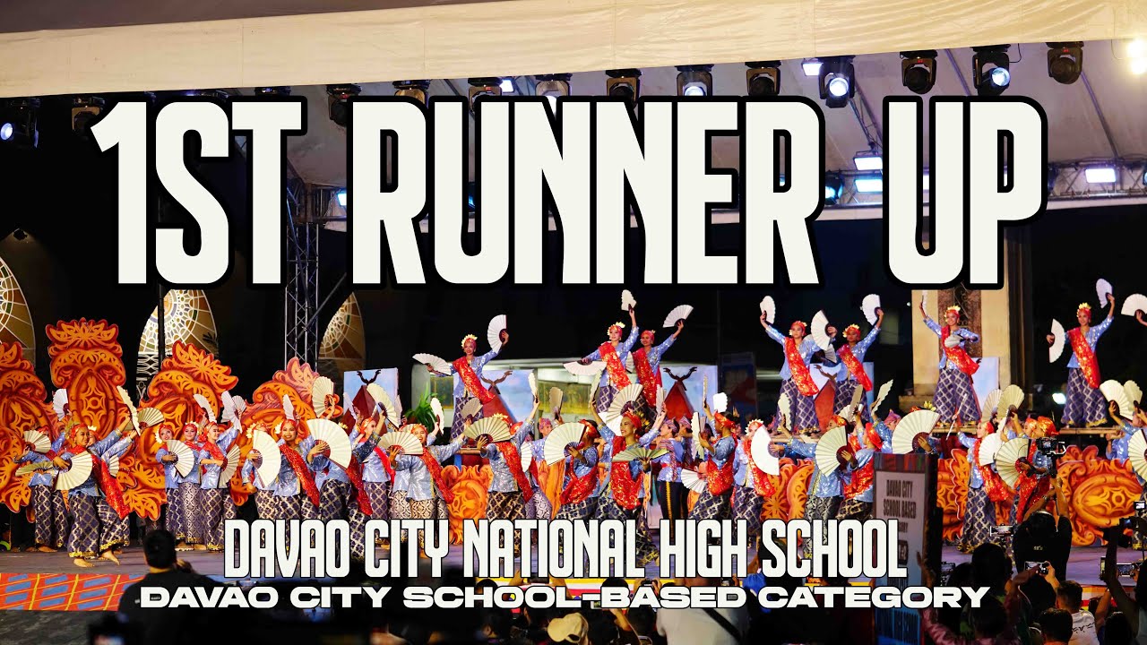 1st Runner-Up: Davao City National High School | Indak-Indak sa Kadayawan 2025