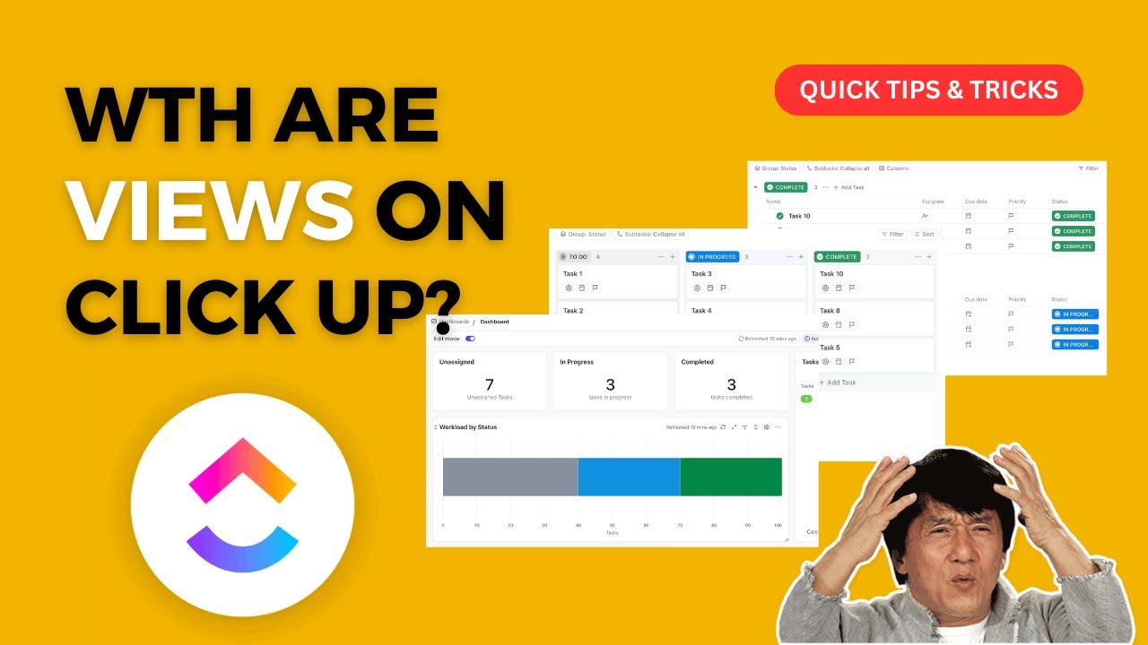 ClickUp - Views - The Ultimate QUICK, EASY & the ESSENTIALS Guide⚡
