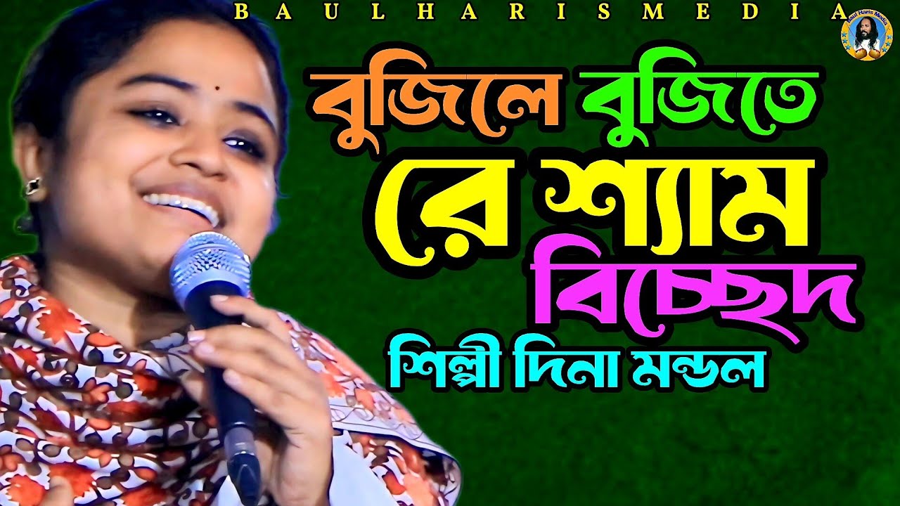 বুজিলে বুজিতে রে শ্যাম | শিল্পী দিনা মন্ডল | Dina Mondhol | Baul gaan | Baul Haris Media 