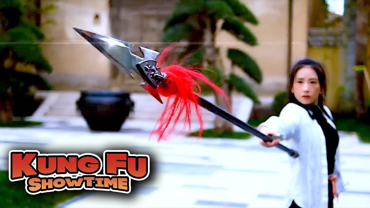 Shaolin Masters Daily Routine - Chinese Wushu Spear Training 