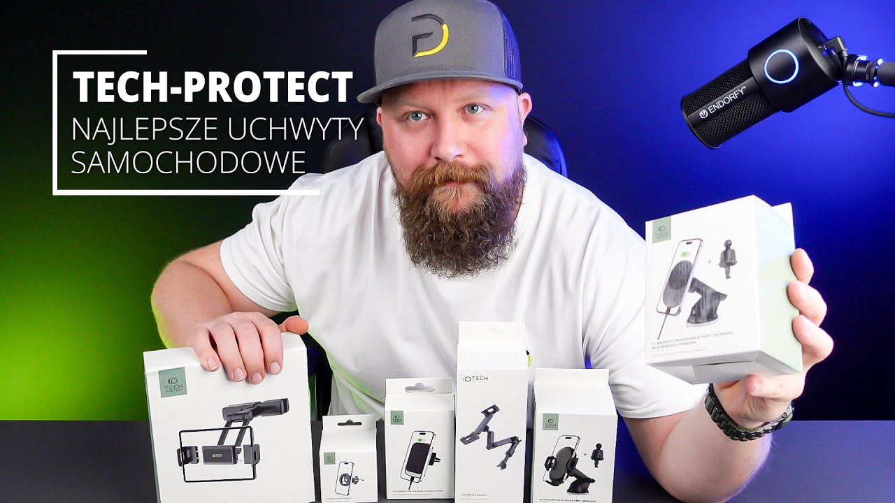 Nasze Najlepsze i Najpopularniejsze Uchwyty Samochodowe - Tech-Protect Car Mounts MagSafe
