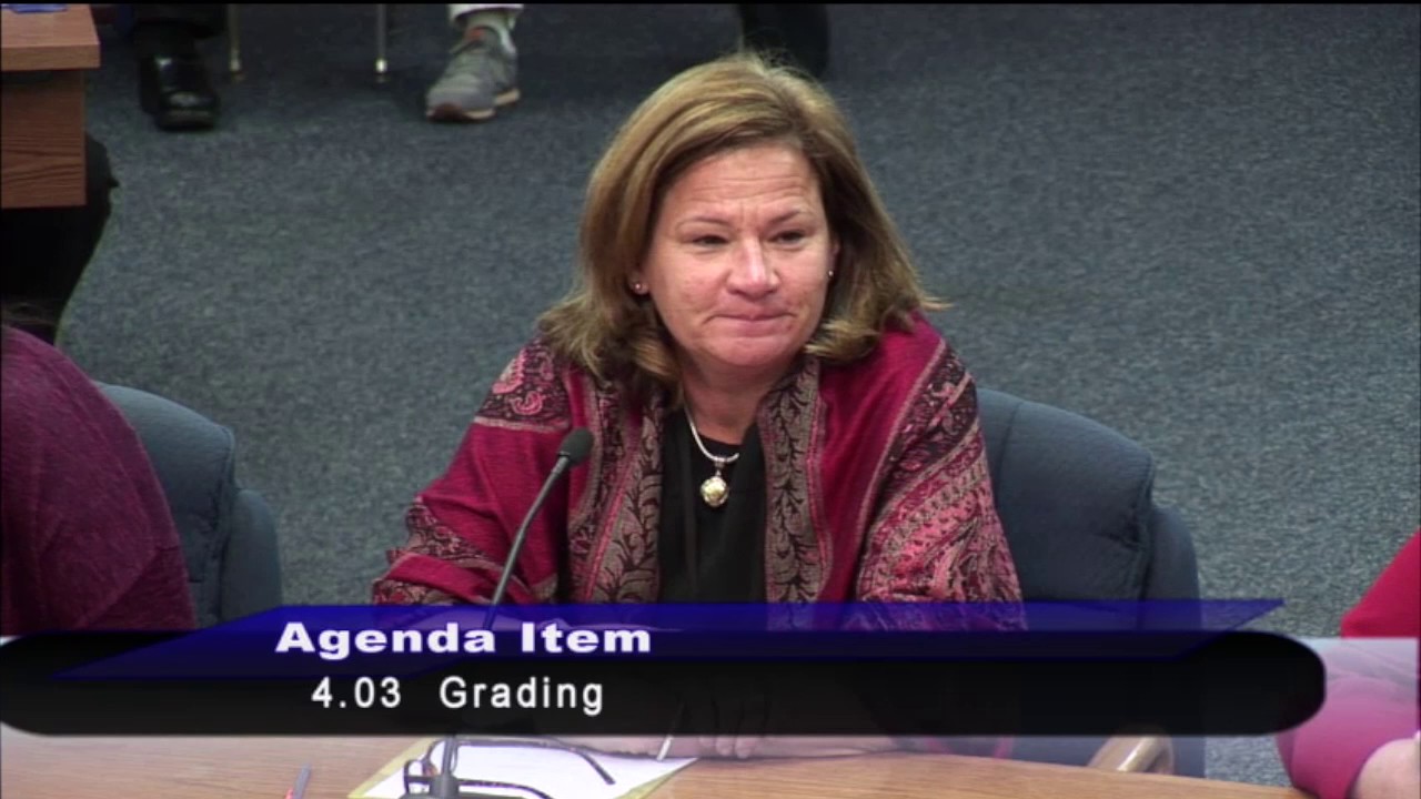 11-16-16 BOE Meeting:  Item 4.03 Grading