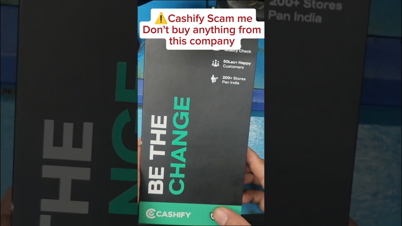 Honest review don't buy anything from Cashify ⚠️