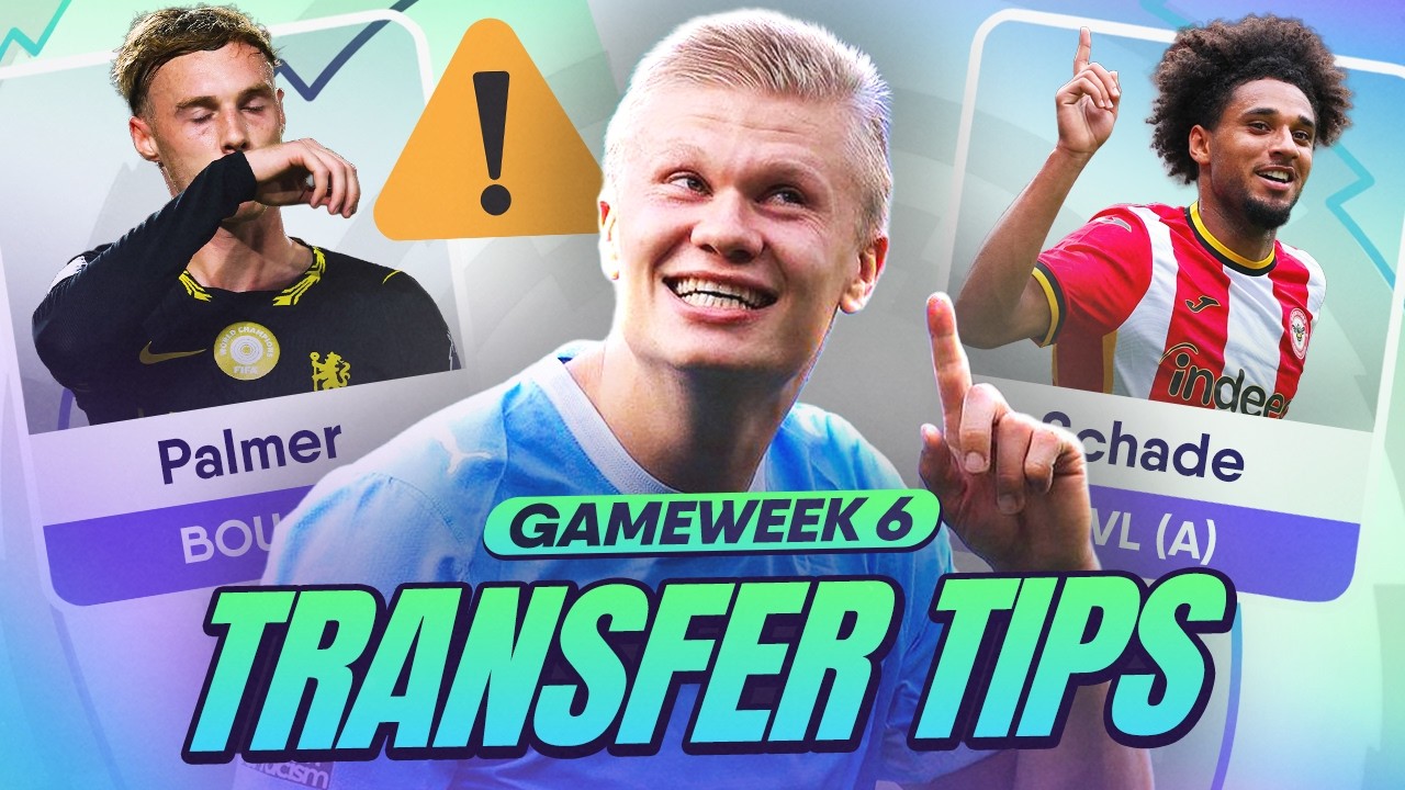 MY FPL GW6 TRANSFER TIPS 🎯 | Haaland, Konsa & Pedro Injured? ⚠️ | Fantasy Premier League 26/27