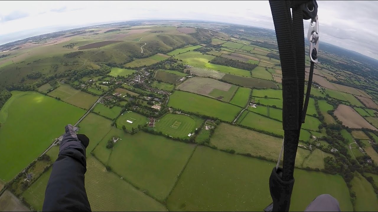 Devil's Dyke - 4/8/23 - 2 hours in the air, speedbar not connected, 600m height and great views