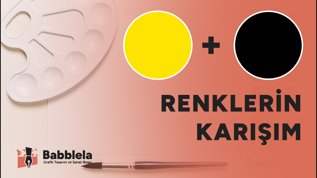 Siyah ve Sarı Rengin Karışımı Hangi Renk Olur