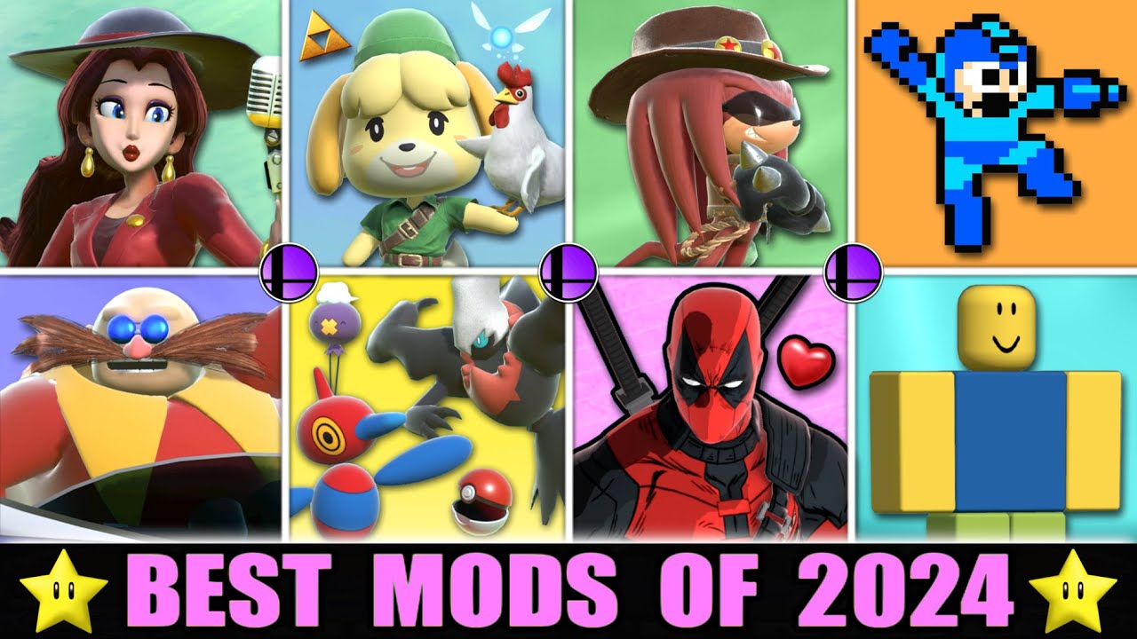 The BEST MODS of 2024 for SMASH BROS ULTIMATE!