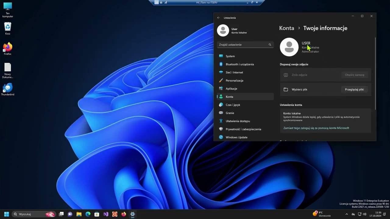 Zmiana nazwy użytkownika w Windows