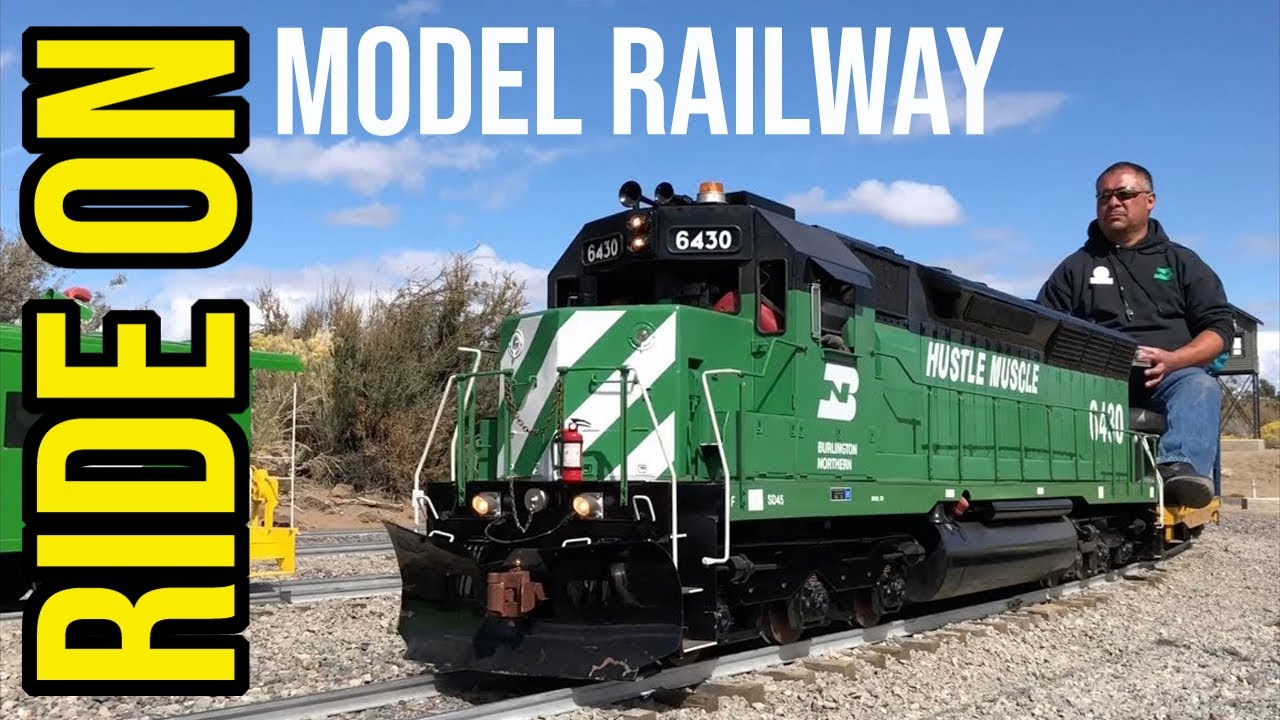 Miniature Ride-On Model Trains | Live steam & Diesel 7.5