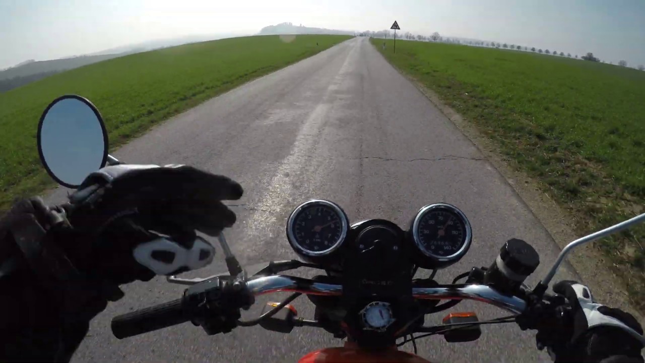 MZ ETZ 125 - Beschleunigung 0-90 km/h, 70-110 km/h