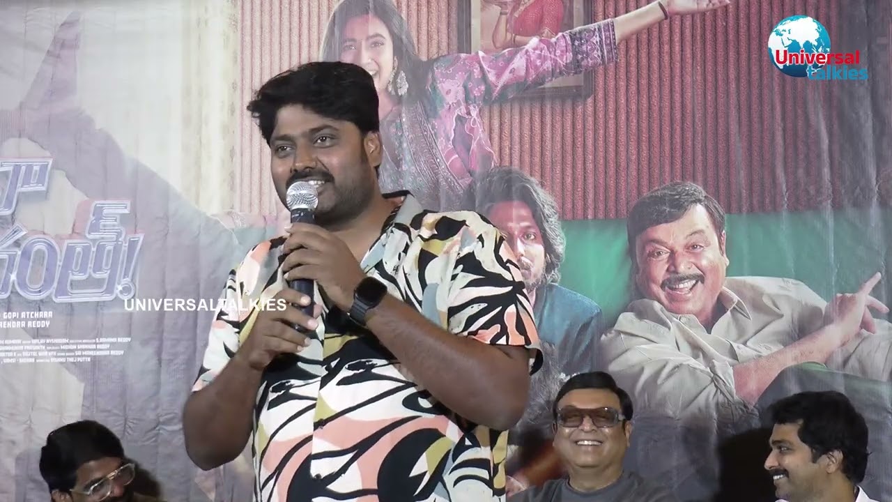 Artist Sudharshan Speech at Hey Balwanth,Success Meet  | Suhas ||#universaltalkies