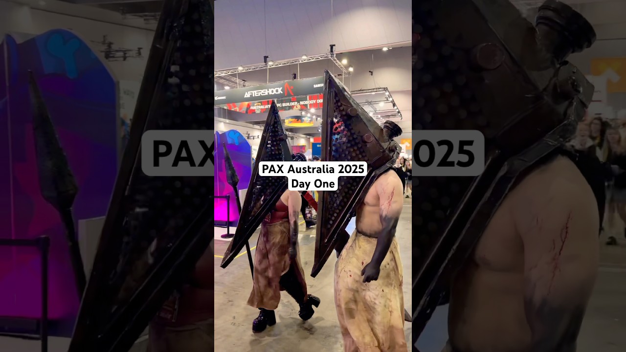 PAX Australia 2025, день 1, Мельбурн, Австралия #игры #pax2025