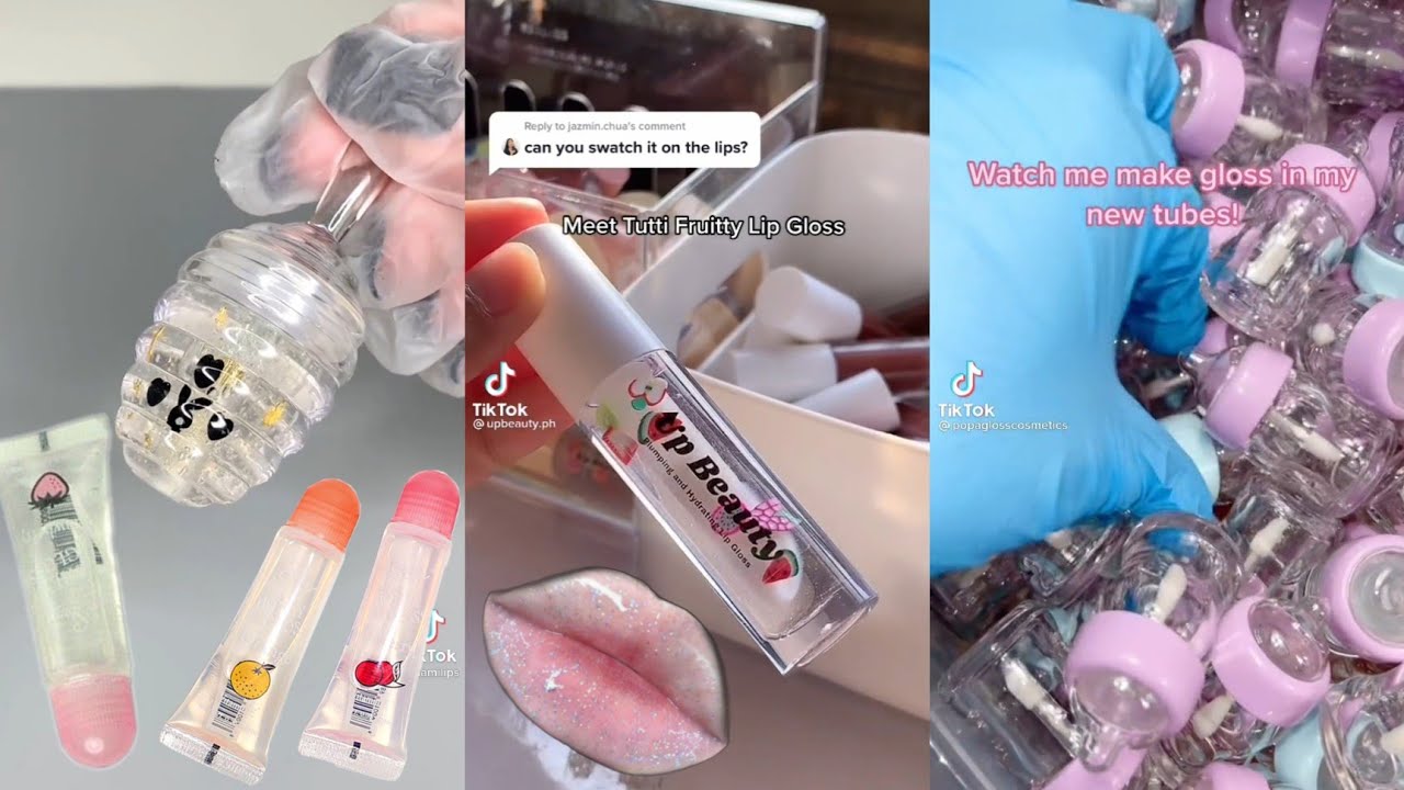 Lip gloss Small Business -Tik tok Compilation