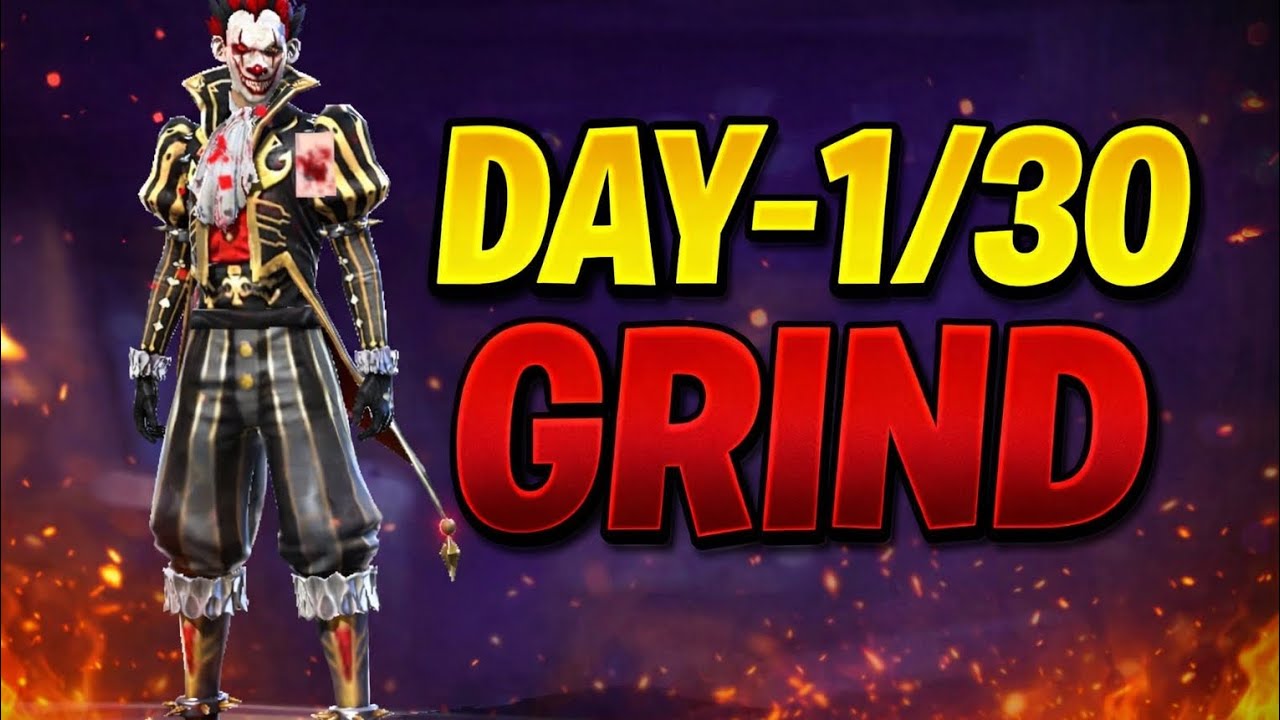 NEW JOURNEY 30 DAYS CHALLENGE|SOLO GRIND!!|FREE FIRE MAX |#BEINGBEST