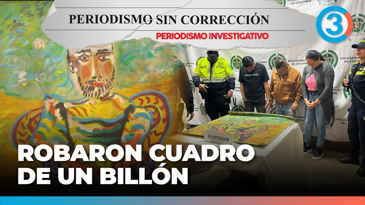 Escándalo en Colombia: R0b4n obra de Picasso de UN BILLÓN de pesos | Periodismo Sin Corrección