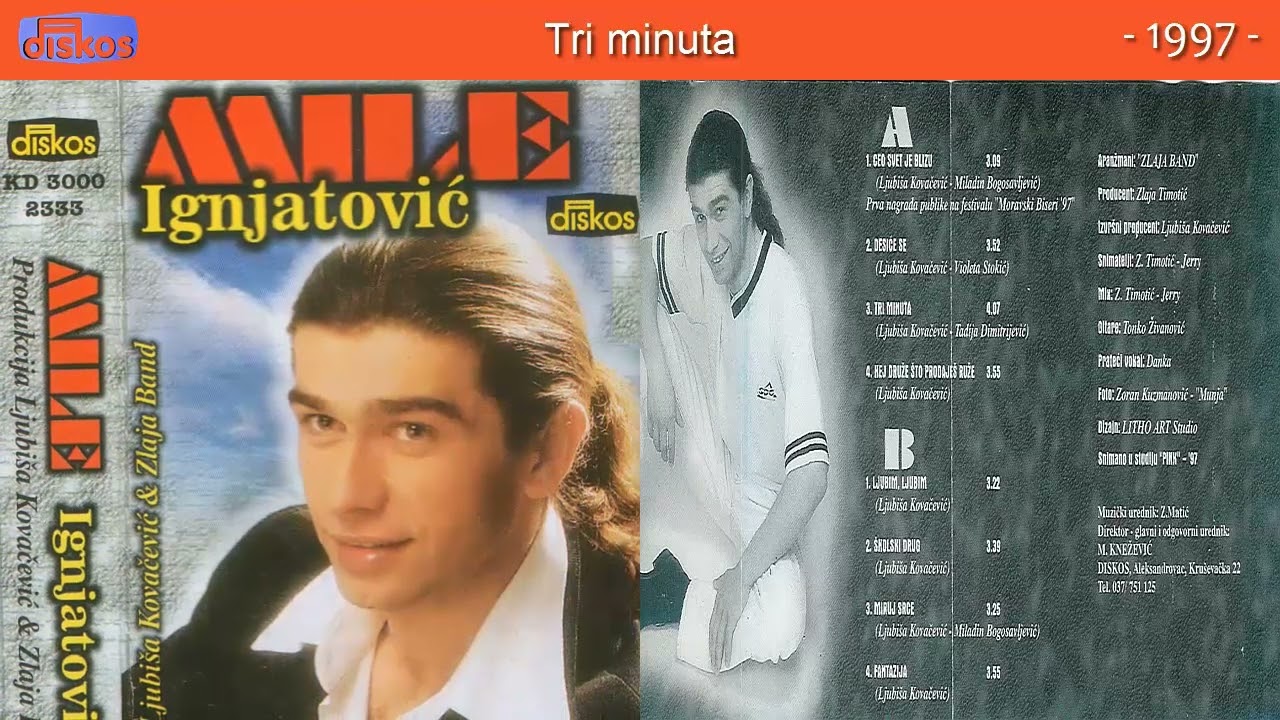 Mile Ignjatović - Ceo svet je blizu - (Audio 1997) - CEO ALBUM