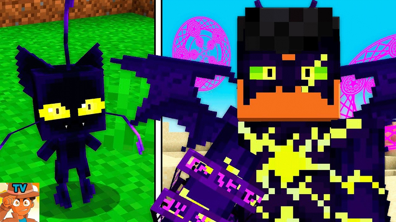 EVOLUI até MIRACULOUS DO GATO SUPREMO no Minecraft