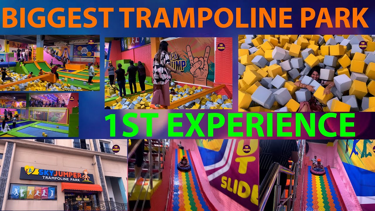 Visit The Largest Trampoline Park In Tricity | Chandigarh | Zirakpur | The Insiders