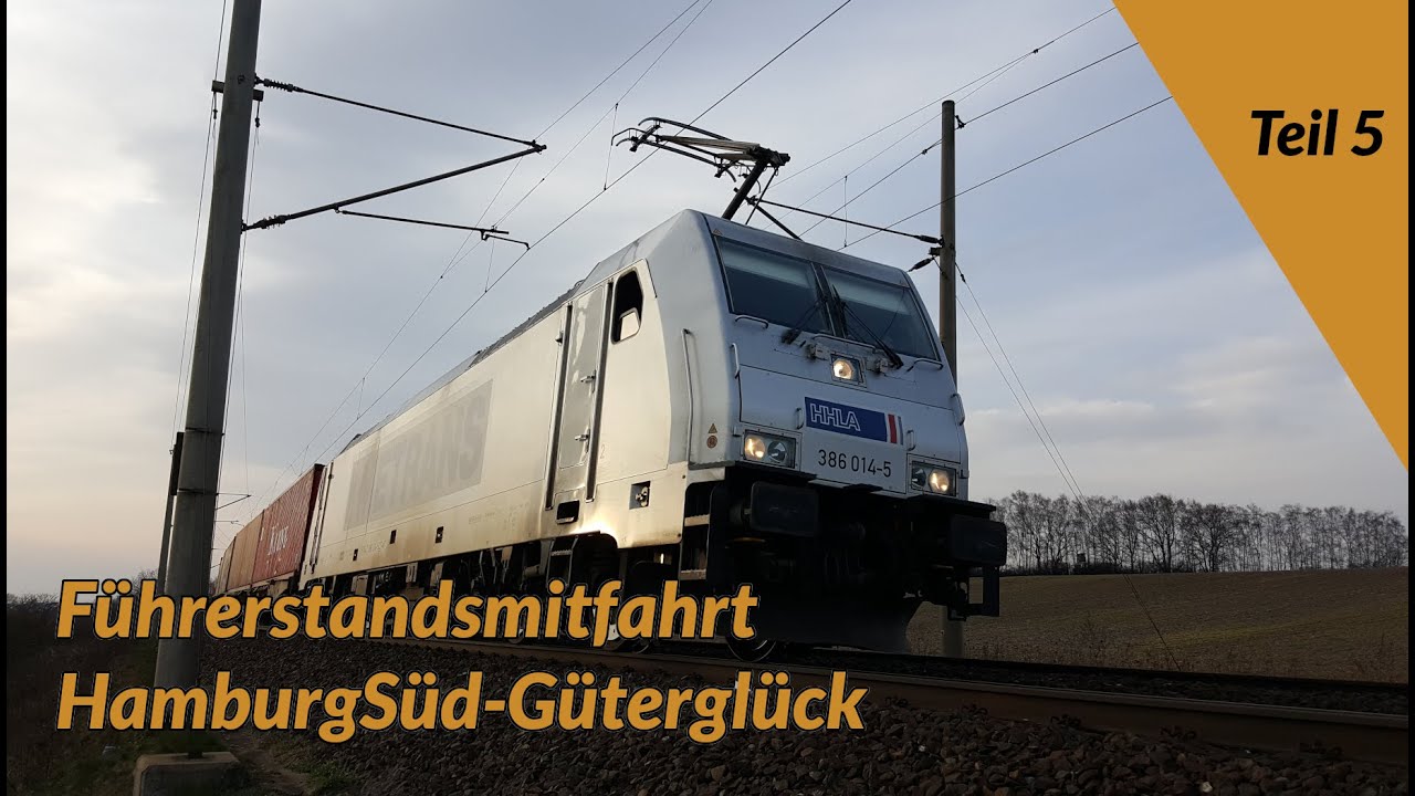 Führerstandsmitfahrt Hamburg-Güterglück Teil 5