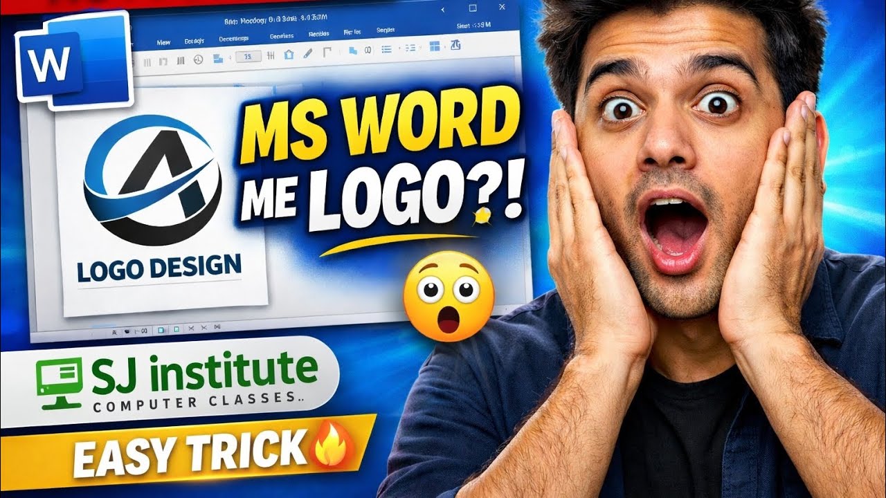 MS Word Me Logo Kaise Banaye 😱 | Logo Design in Word (Beginner Friendly) 🔥