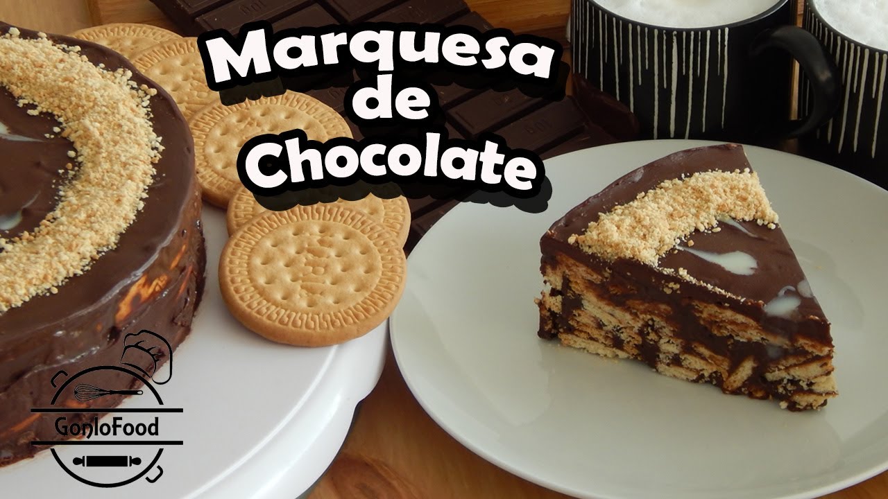 Marquesa de Chocolate!!! Paso a paso! Receta muy fácil!!