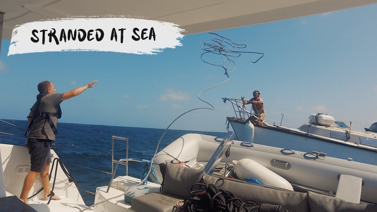 LOST AT SEA - Our Atlantic Ocean RESCUE [Part 2] #catamaransailing #atlanticcrossing #81