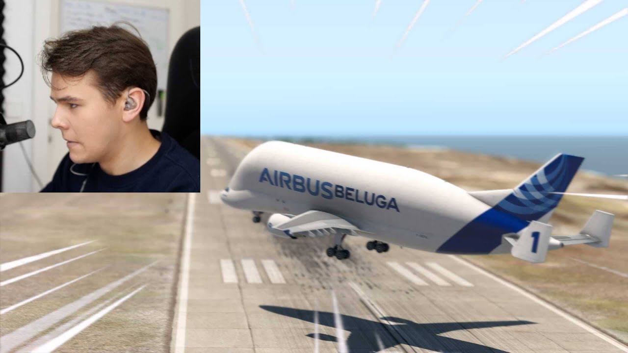 DON'T Fly The Airbus Beluga In Crosswind