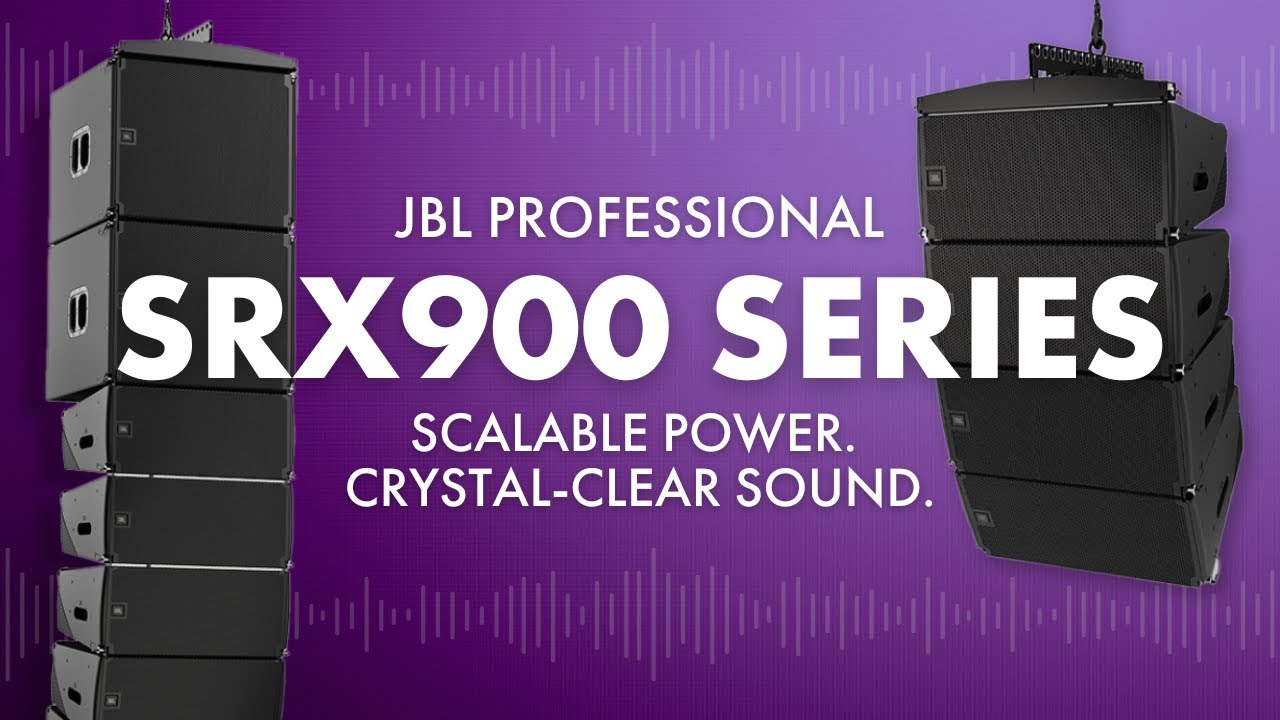 JBL SRX900 Series: Scalable Power and Crystal-Clear Sound | Full Compass Spotlight