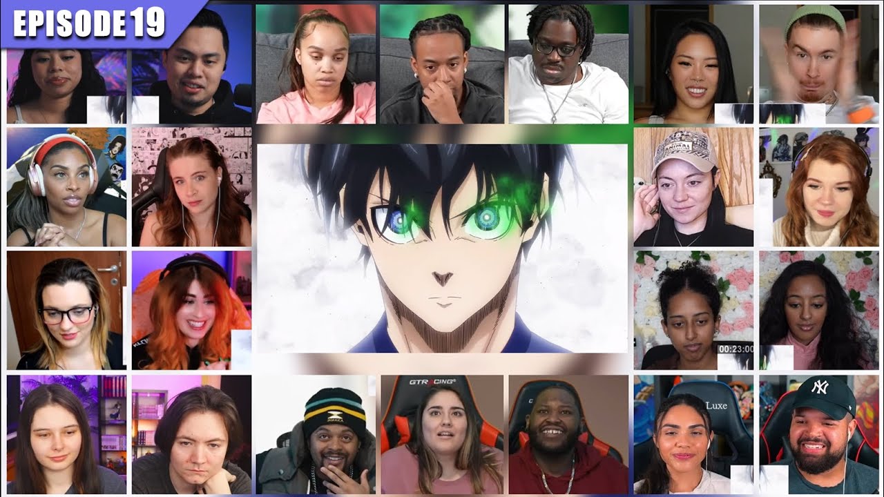 [Full Episode] Blue Lock Episode 19 Reaction Mashup | ブルーロック